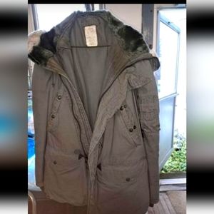 Vintage cold weather parka